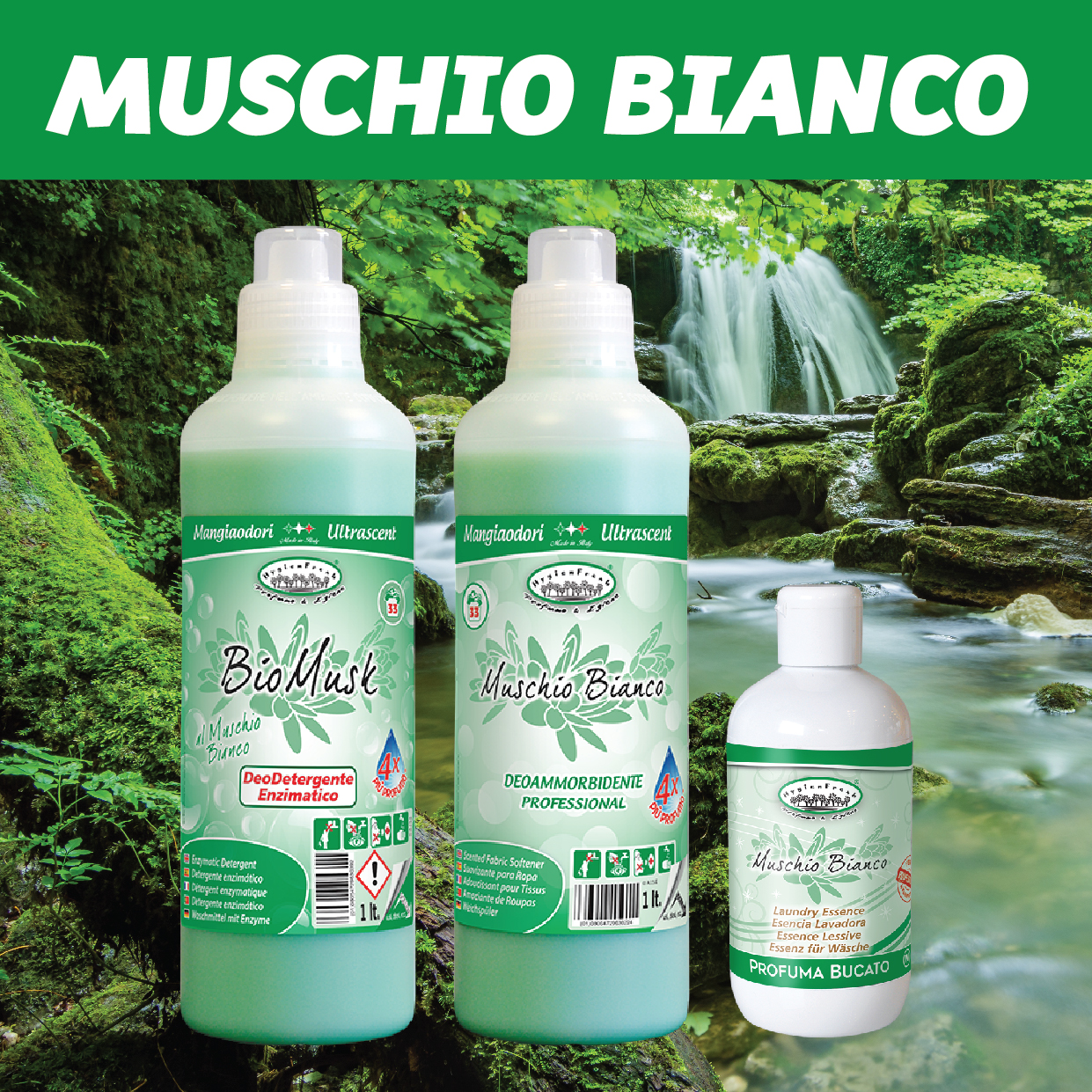 Essenza Bucato Muschio Bianco HYGIEN FRESH - Hygien Fresh